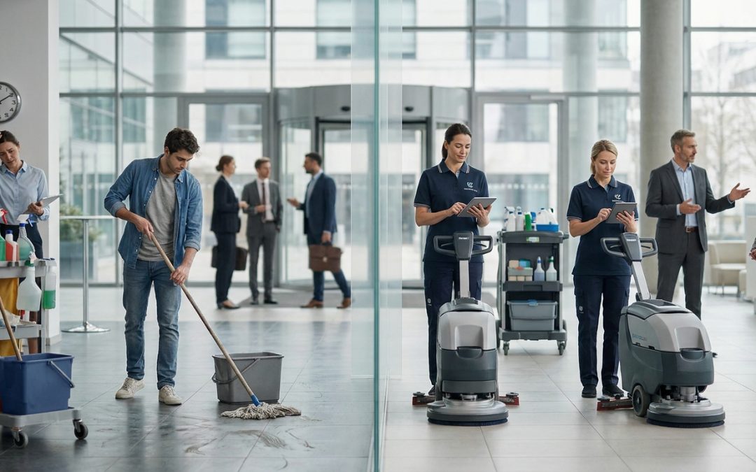 Dagelijkse reiniging en onderhoud van commerciële ruimtes: de gids
