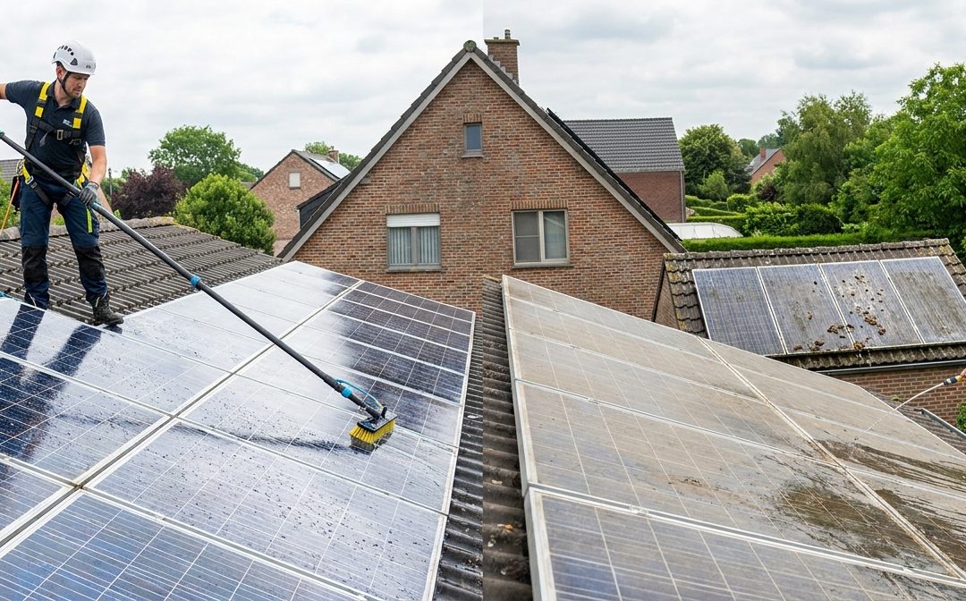 Reiniging van zonnepanelen: een complete gids om uw opbrengst te maximaliseren