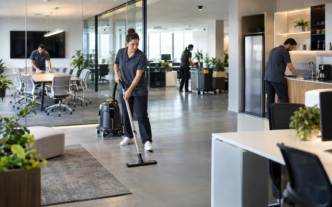 De schoonmaak van een kantoor organiseren: een gids op basis van het gebruik
