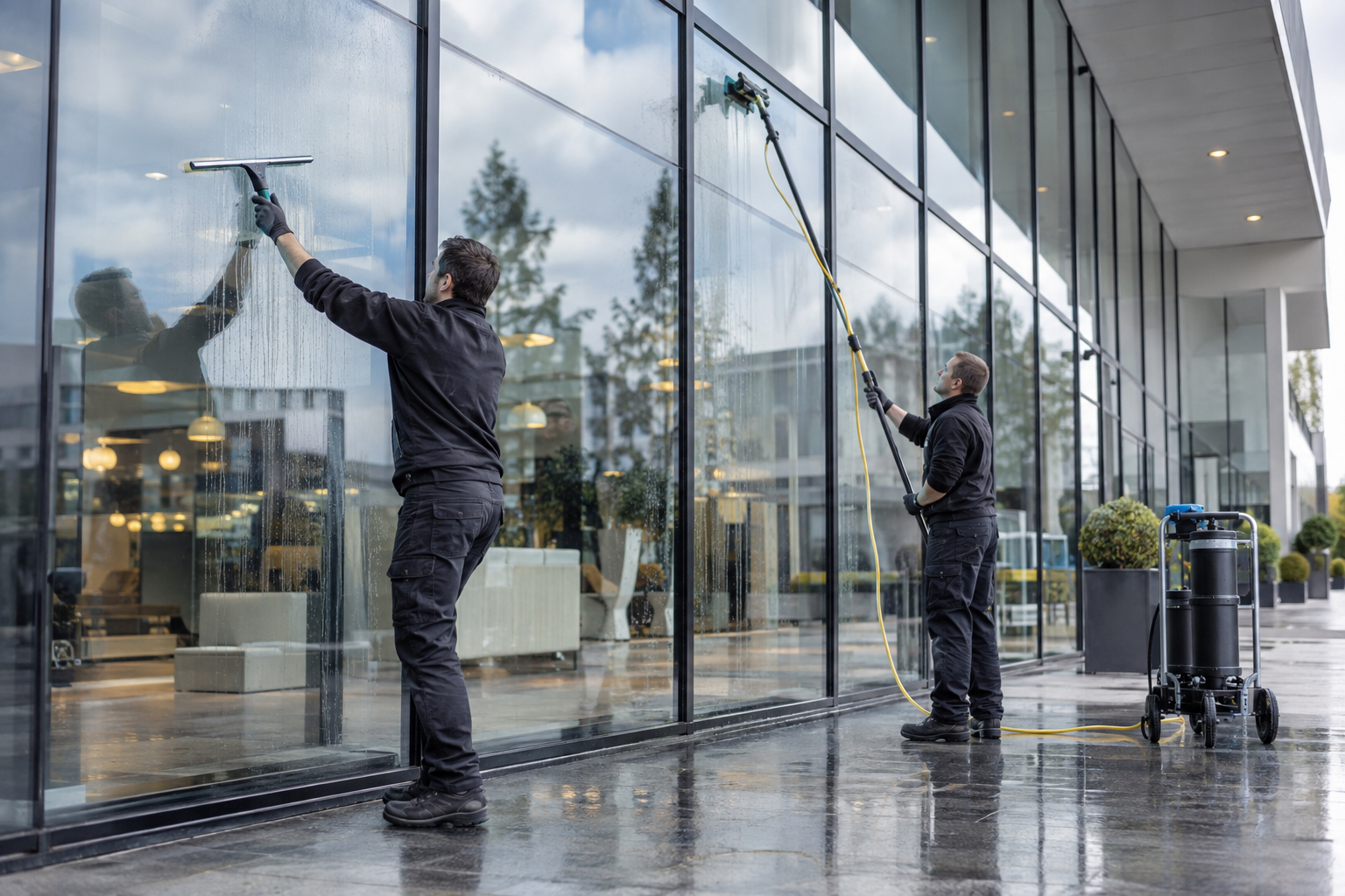 Nettoyage professionnel de vitres en Belgique : Guide et méthodes