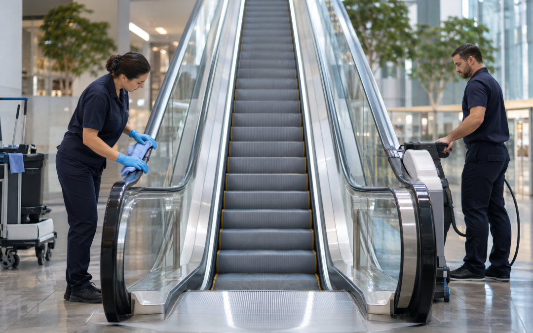 Escalator Handrail Cleaning: Expertise in Hygiene and Maintenance