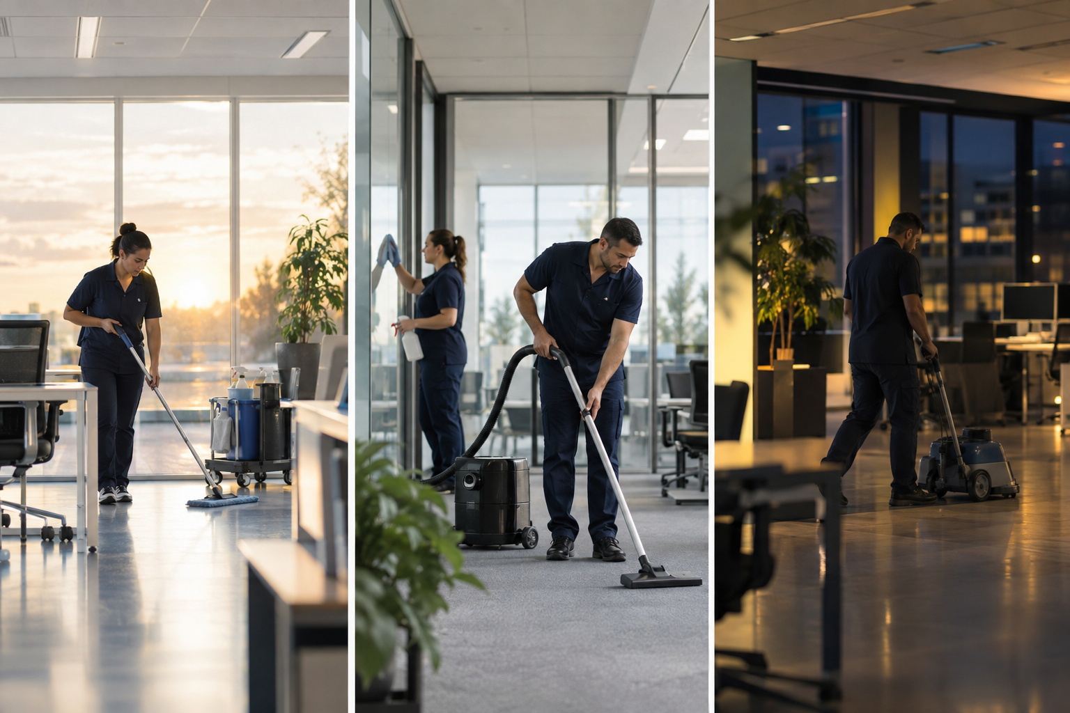 Nettoyage de bureaux : matin, jour ou soir ? Guide d’organisation