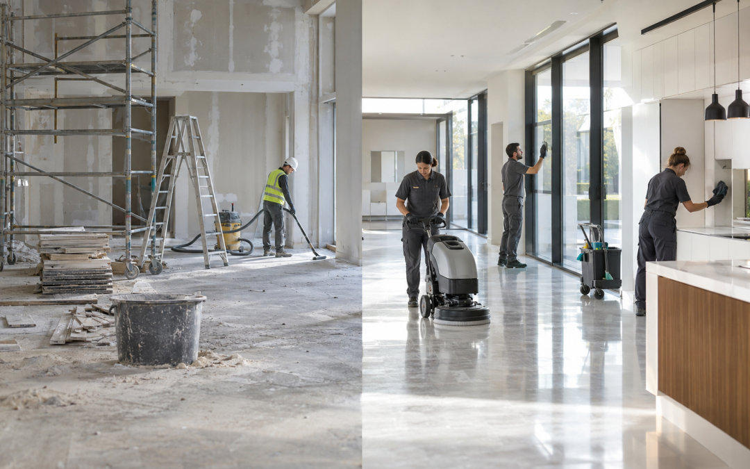 Professional Post-Construction Cleaning: Organizing Your Cleanup