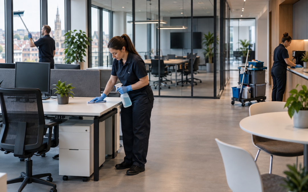 Office Cleaning in Belgium: A Guide to Services and Frequency